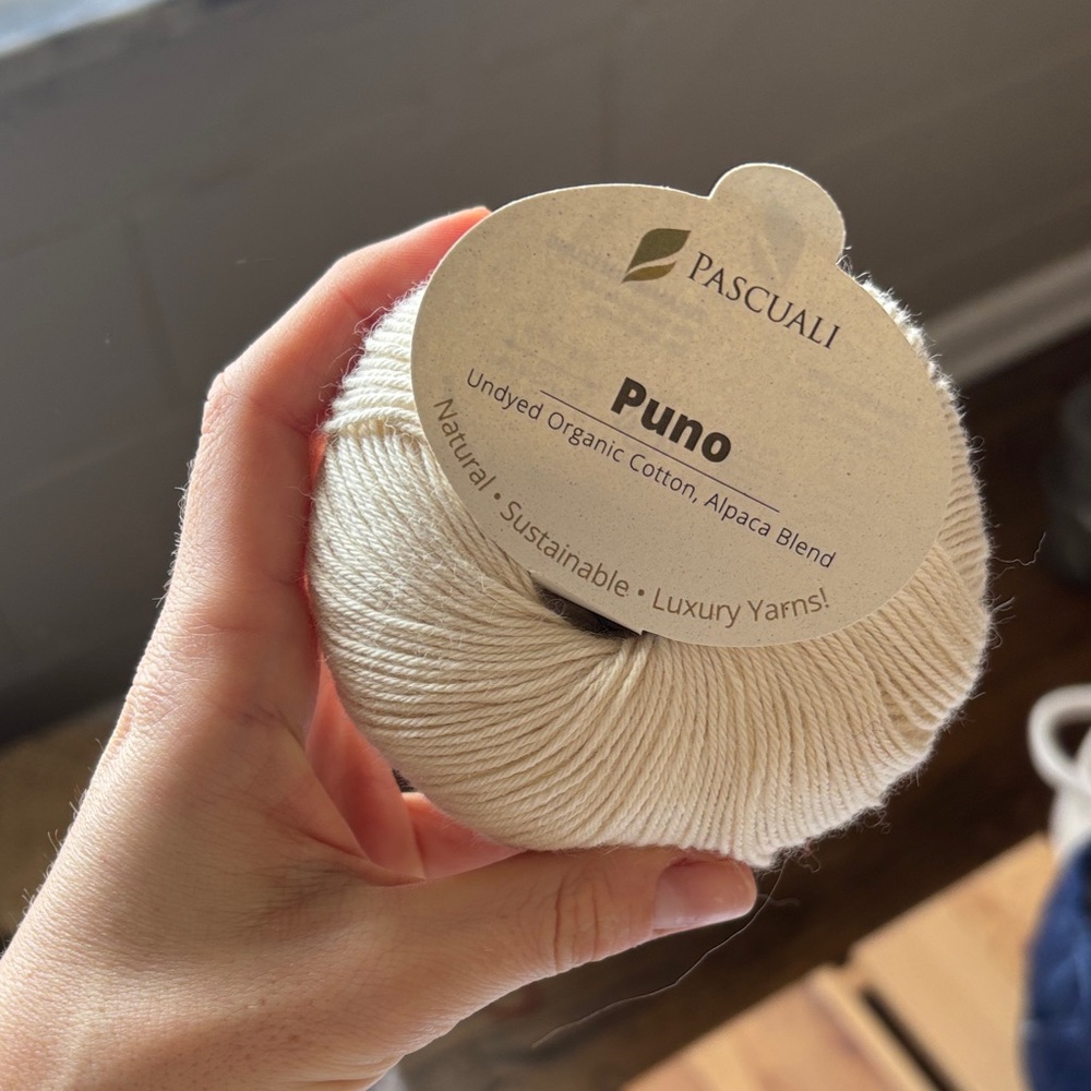 Pascuali Puno Organic Cotton Alpaca Yarn
